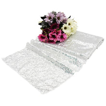 Load image into Gallery viewer, 1pcs 30x275cm 30x180cm Gold Rose Gold  Sequin Table Runner for Party Table Cloth Weddings Decoration Table Runners for Home