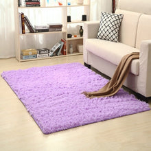 Load image into Gallery viewer, Free shipping 80 x 120cm Thickened washed silk hair non-slip carpet living room rug coffee table blanket bedroom yoga mat